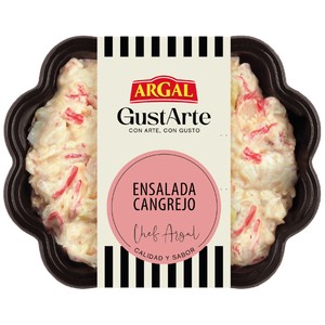 Imagen de ARGAL Gustarte Ensalada de cangrejo, lista para comer 240 g.