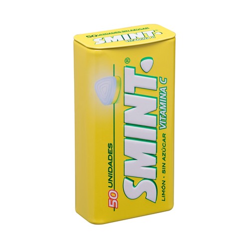 SMINT Caramelo comprimido con sabor a limón sin azúcar 2 x 35 g.