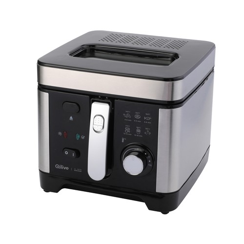 Freidora  QILIVE Q.5678, 1800W, capacidad 3L, termostato.