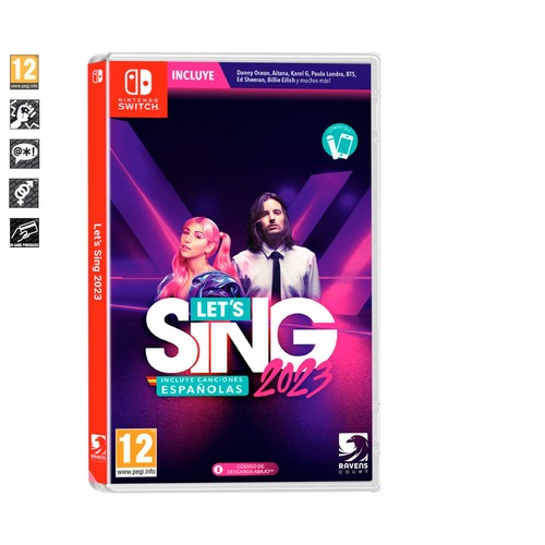 Let´s Sing 2023 para Nintendo Switch. Género: musical. PEGI: +12.