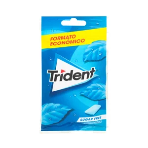 TRIDENT Chicles menta gragea 43,5 g.
