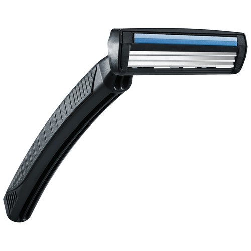 BIC Action Maquinilla de afeitar desechable, con 3 hojas y banda extra deslizante con aloe vera 4 uds.