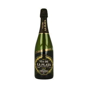 VIA DE LA PLATA Cava brut botella de 75 cl.