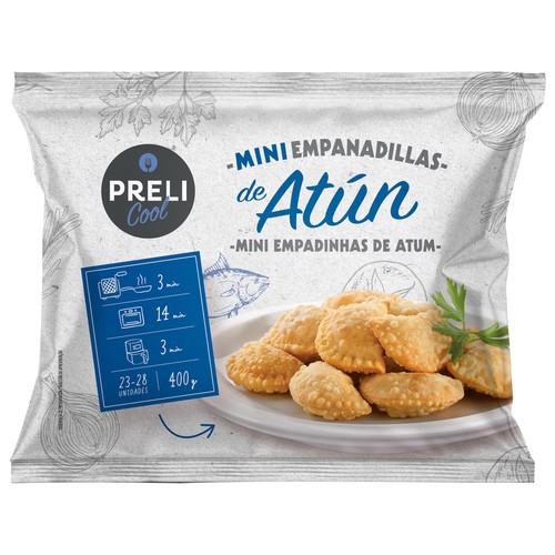PRELI Mini empanadillas de atún 400 g.