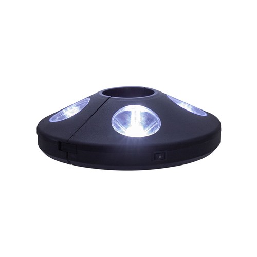Accesorio de luz solar para parasol  diámetro 20 cm, GARDENSTAR.