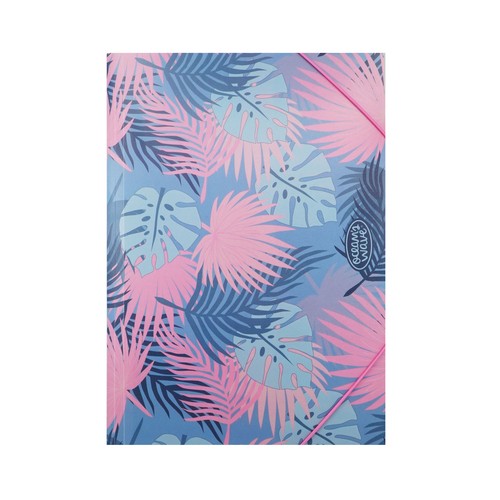 Carpeta con gomas y solapas, surtido de diseños y colores, OCEAN"S WAVE.