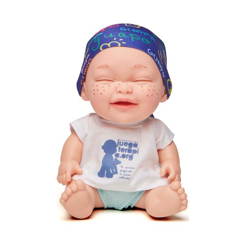 Muñeco bebé solidario Baby Pelón Alejandro Sanz, JUEGATERAPIA.