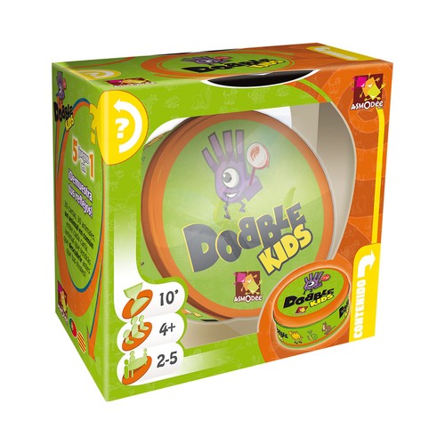 Juego de cartas infantil Dobble Kids. ASMODEE.