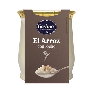 GOSHUA Arroz con leche con un toque de canela y limón,  sin gluten 140 g.