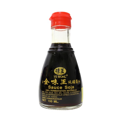 KING WE WONG Salsa de soja 150 ml.