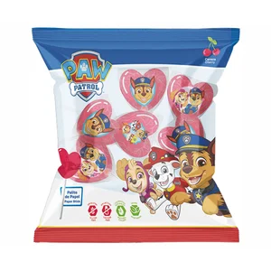 DEKORA Piruleta en forma de corazón Patrulla canina Raw 7 uds.