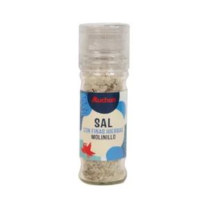 PRODUCTO ALCAMPO Sal con finas hierbas molinillo PRODUCTO ALCAMPO 95 g.