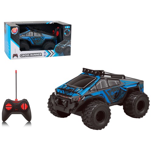 Coche radiocontrol Espia Cross Cruiser con luces +5 Años ONE, TWO FUN
