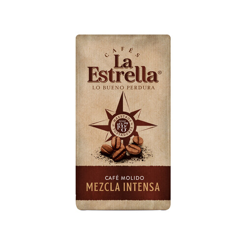 Café molido mezcla 50/50 LA ESTRELLA 250 g.