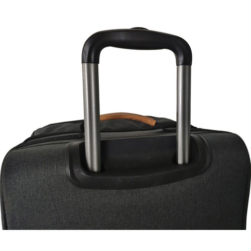 Trolley con doble compartimento gris 65cm, Globe Trotters AIRPORT ALCAMPO.