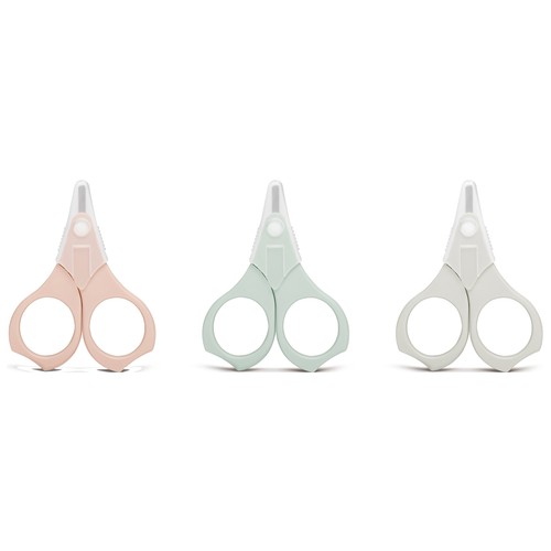 SUAVINEX Tijeritas para uñas de bebé (+0 meses) con punta redondeada y funda protectora.