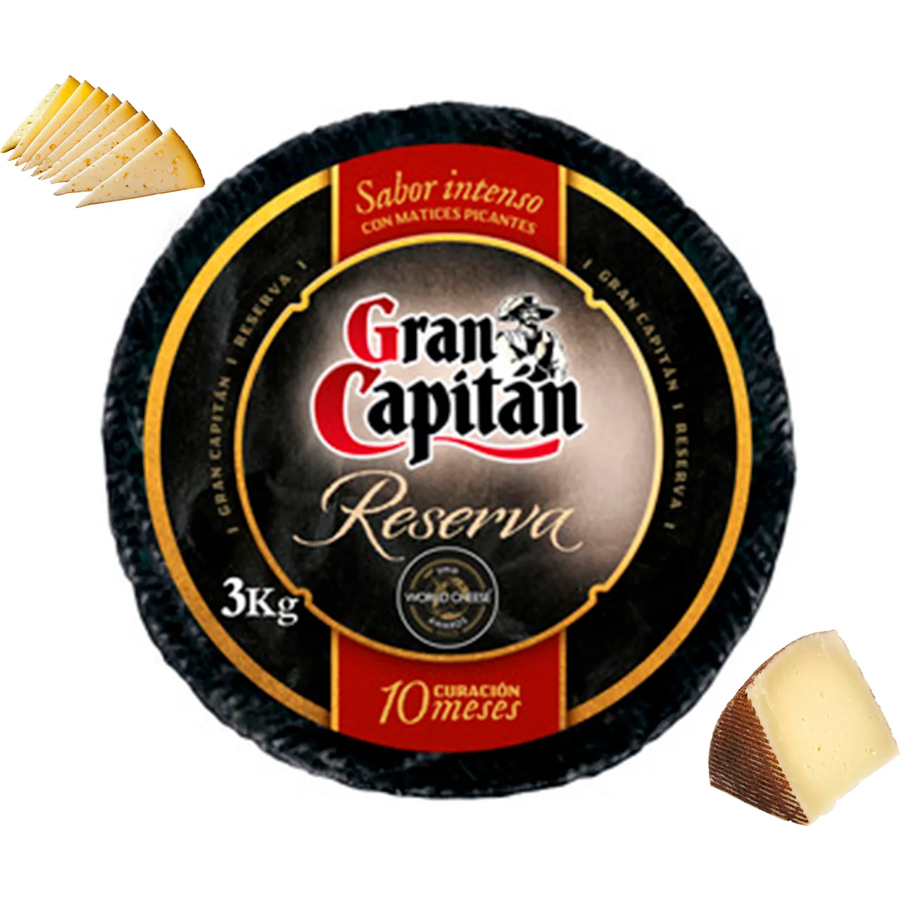 Queso curado añejo - Tapeo 3 a 5 mm