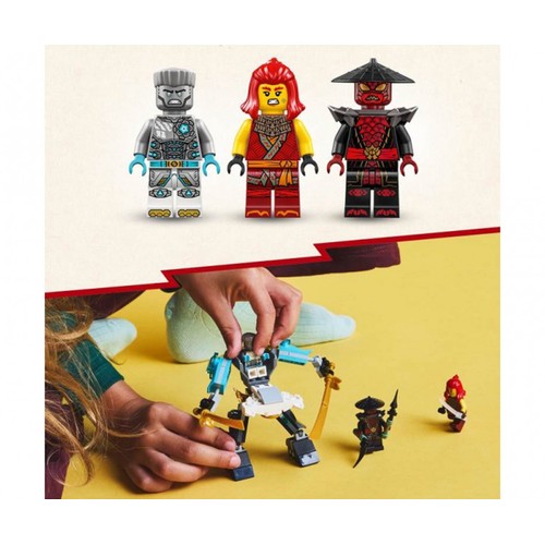 LEGO Ninjago armadura robótica de combate de Zane, 92 piezas, +6 años.