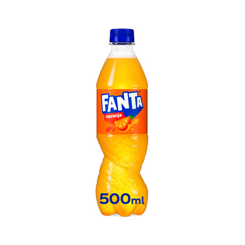 FANTA Refresco de naranja botella de 50 cl.