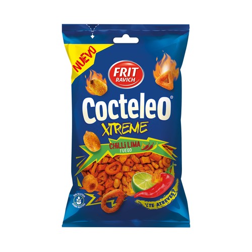 FRIT RAVICH Xtreme Cóctel de sabor chilli y lima 160 g.