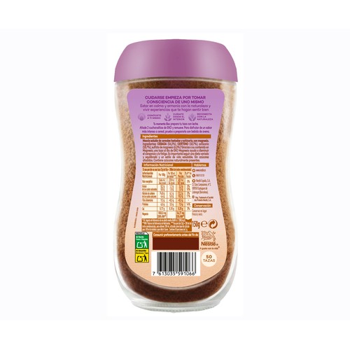 EKO Cereales solubles para beber, sin azúcares añadidos Magnesio 150 g.
