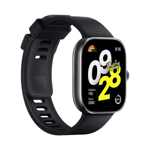 XIAOMI Redmi watch 4 negro, Smartwatch 5cm (1,97), GPS, Bluetooth.