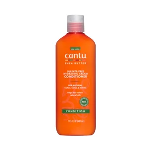 CANTU Acondicionador hidratante con manteca de karite, para rizos y ondas naturales 400 ml.