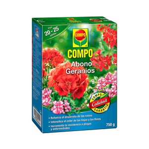Imagen de Abono granulado especial para geráneos. Caja 750g COMPO.