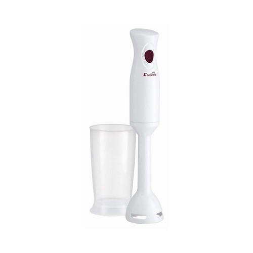 Batidora de mano COMELEC BV1126, 300W, 1 velocidad, incluye vaso graduado.