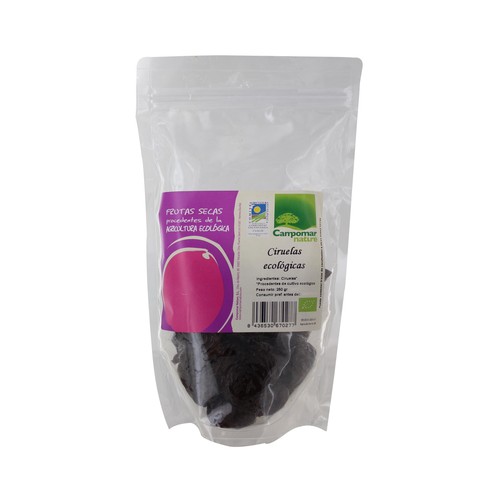 CAMPOMAR NATURE Ciruelas ecológicas 250 g.