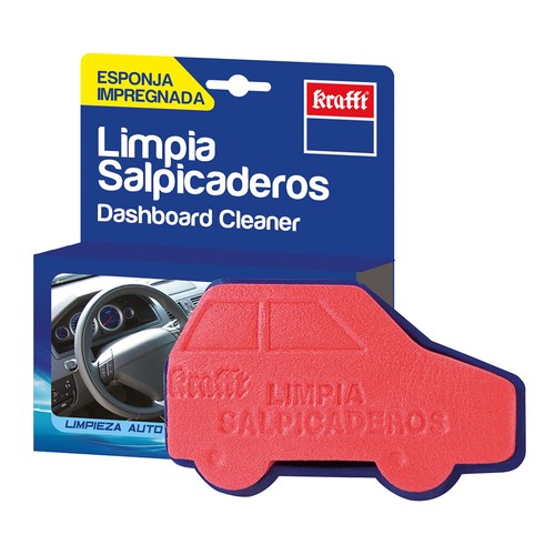 Esponja limpiadora de salpicaderos con acabado brillante KRAFTT.