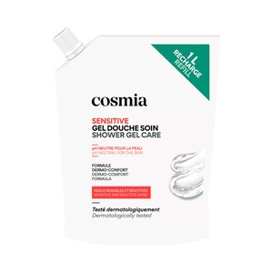 Sensitive Recarga gel de baño o ducha con pH neutro, para pieles sensibles y reactivas 1 l.