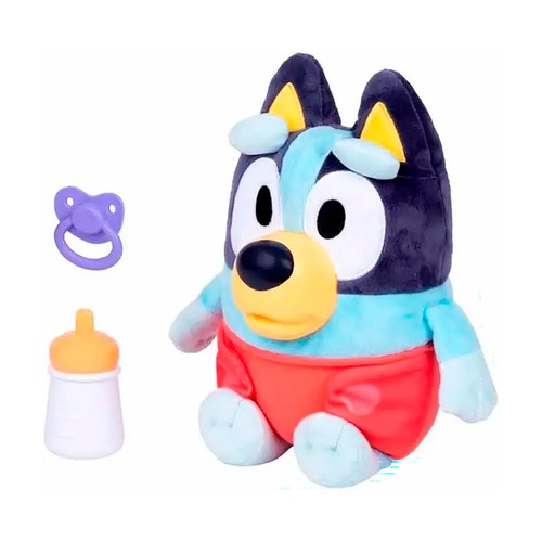 Peluche Baby Bluey Parlante 28cm +3 Años BLUEY