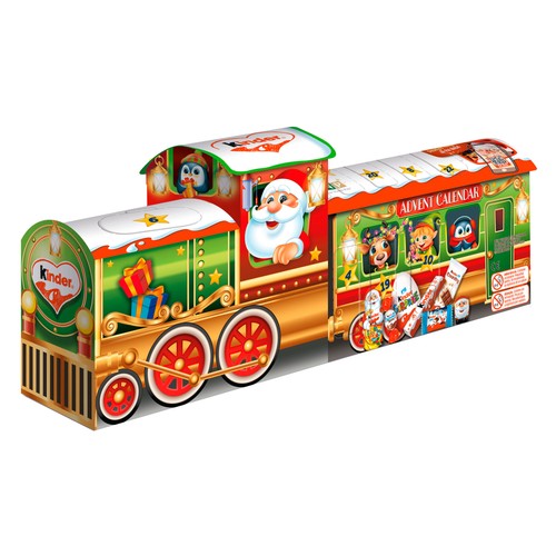 KINDER Calendario adviento tren 226 g.