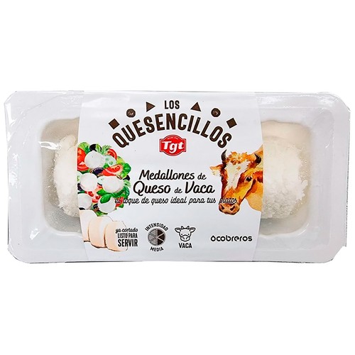 TGT Cobreros Rulo de queso 100% vaca precortado 100 g.