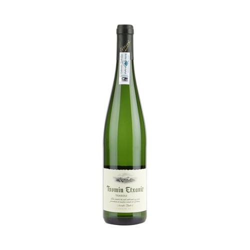 TXOMÍN ETXANIZ Vino blanco txakoli con D.O. Getariako Txakolina botella 75 cl.