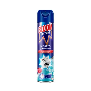 BLOOM Insecticida aerosol moscas y mosquitos Instant 600 ml.
