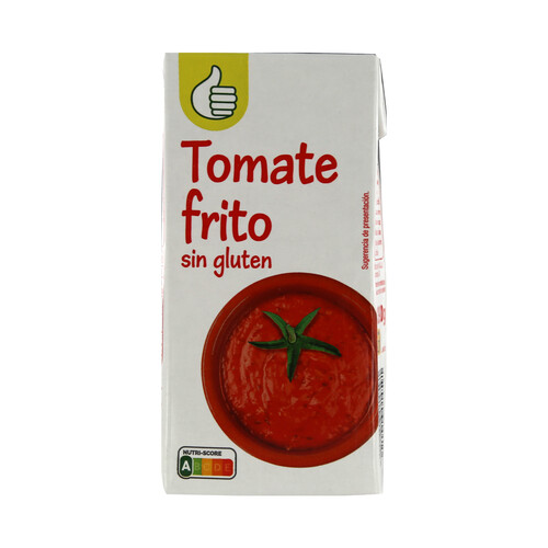 Tomate frito PRODUCTO ECONÓMICO ALCAMPO brik de 390 g.