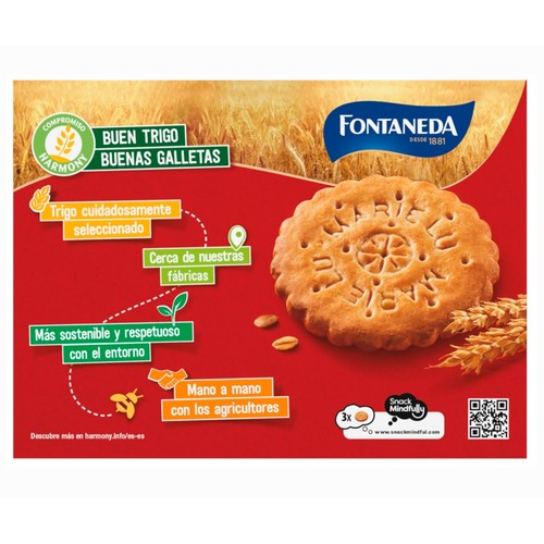 MARIE LU Fontaneda Galletas de cereales 550 g.