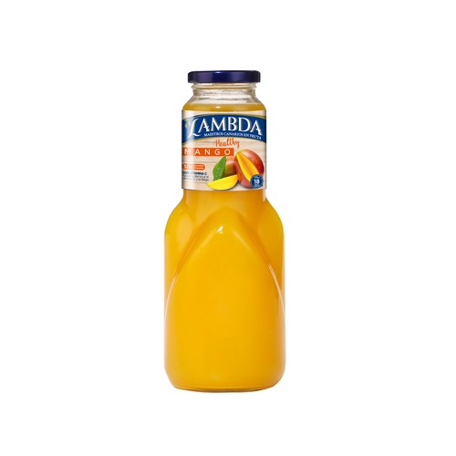 LAMBDA Néctar de mango botella de 1 l.