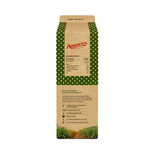 AZUCARERA Azúcar de caña ecológica 750 g.