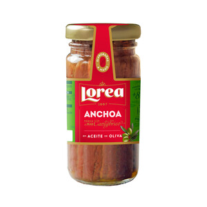 Imagen de LOREA Filetes de anchoa del Cantábrico en aceite de oliva LOREA 55 g.