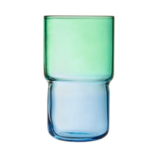 Vaso vidrio forma alta 32 cl Mint Candy Mix. LUMINARC