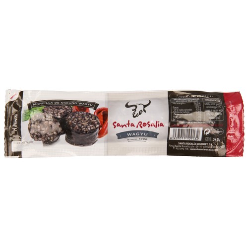 Morcilla de arroz, elaborada con vacuno Wagyu SANTA ROSALIA 265 g.