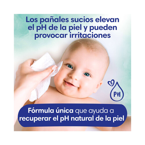 DODOT Pure calma & protege Toallitas húmedas para bebé con aloe vera 3 x 46 uds.