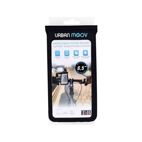 Soporte de smartphone para manillar T´NB Urban Moov, universal hasta 6,5​​.