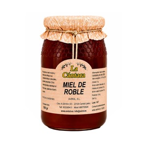 Miel de roble 500 g.