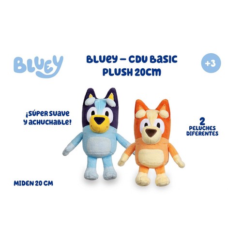 Peluche 20 cm BLUEY.