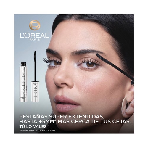 L´ORÉAL PARIS Extensionist tono negro Mascara de pestañas efecto longitud y curvatura extrema.