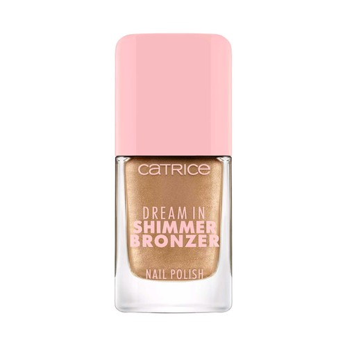 CATRICE Dream in shimmer bronzer tono 090 bronce Esmalte de uñas de larga duración, acabado brillante.
